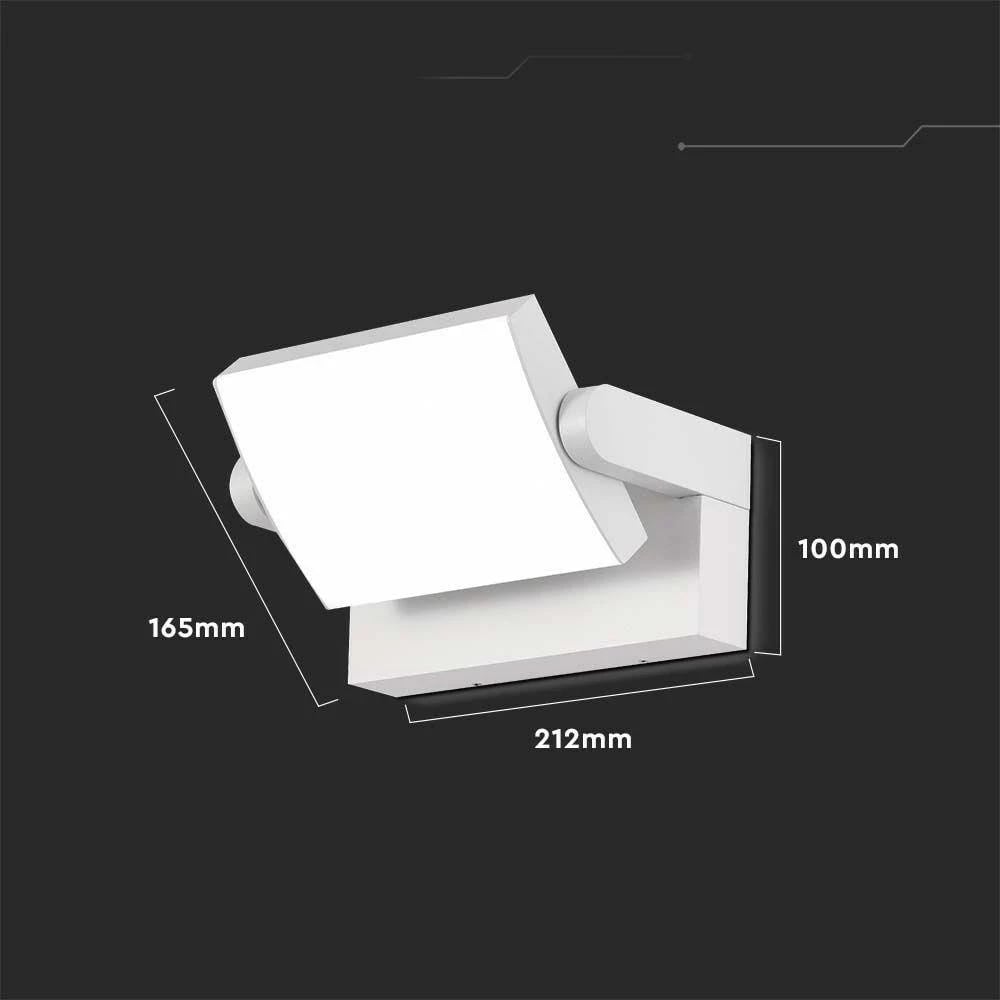 Projektor V-TAC SKU2935 VT-11020-120-W, 4000K, 17W, 2520lm, Bardhë
