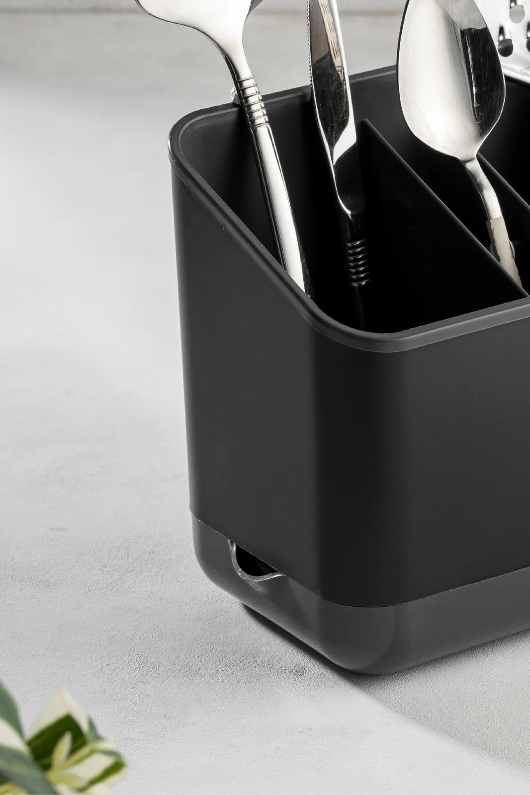 Set organizues plastik, anthracite, 2 copë, 16.5x10x14cm