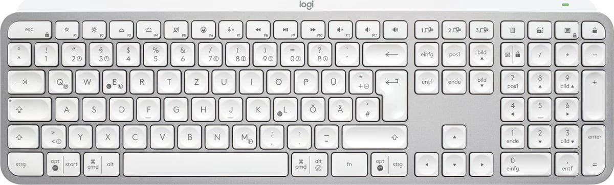 tastierë Logitech MX Keys S 920-011566 layout gjerman gri