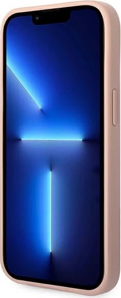 Mbështjellës Guess GUHCP14MPSASBPI për iPhone 14 Plus 6.7", rozë