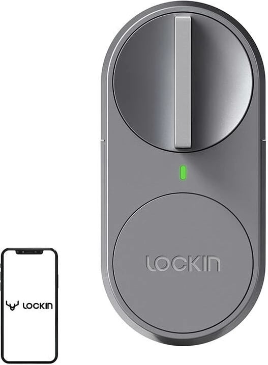 Dry smart Lockin G30 me tastierë dhe lexues gishti, Gri