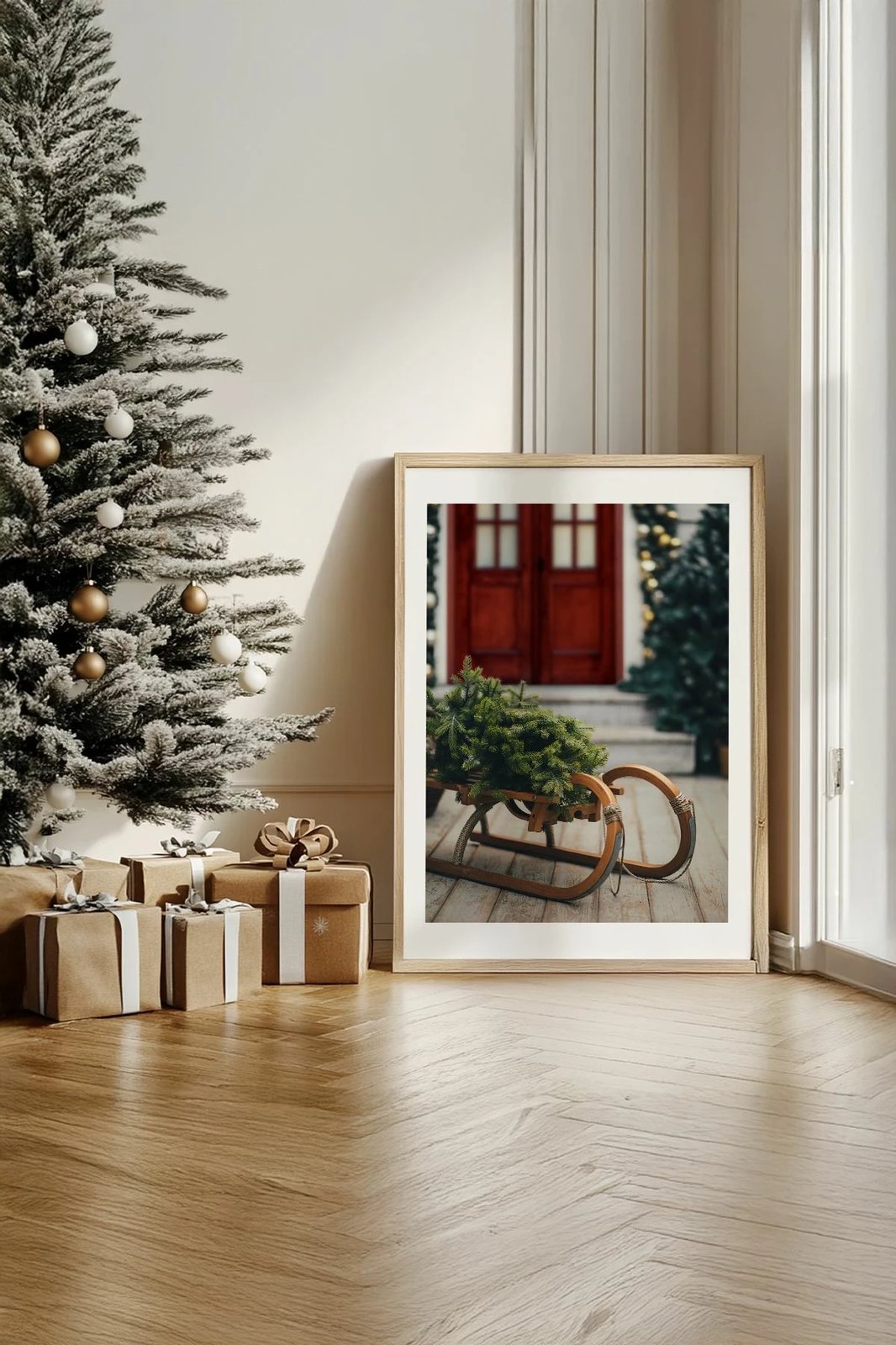 Pikturë dekorative me kornizë, shumëngjyrëshe, Wallity, Nwyearsngmdl78