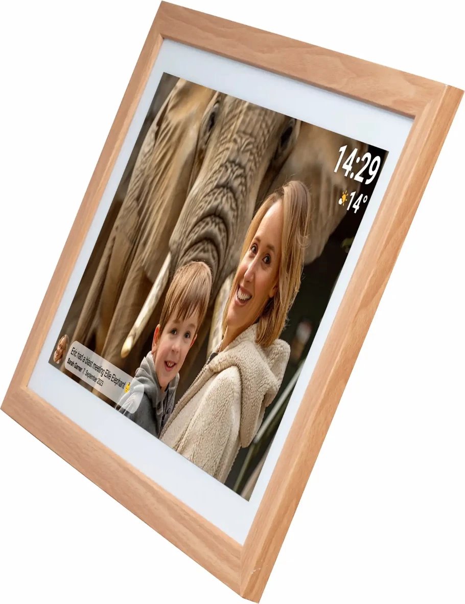 Kornizë digjitale Denver Frameo PFF-2162LW, 21.5", Full HD, 16 GB, kafe e çelët