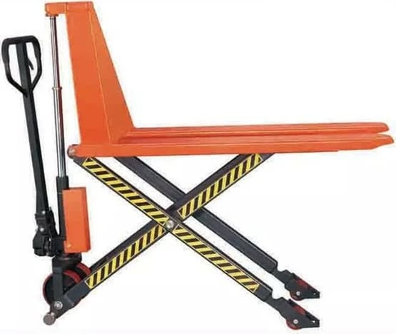 Transpalet manual NEXT, kapacitet ngritës 1000 kg, lartësi maksimale 0.80m, ngjyrë portokalli