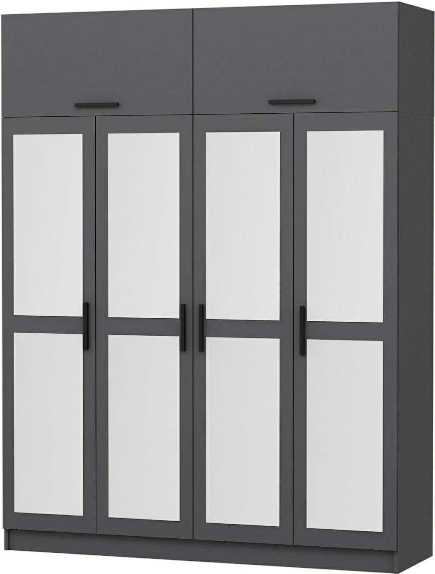 Dollap Skye Decor, ngjyrë antracit, Kale - 5275