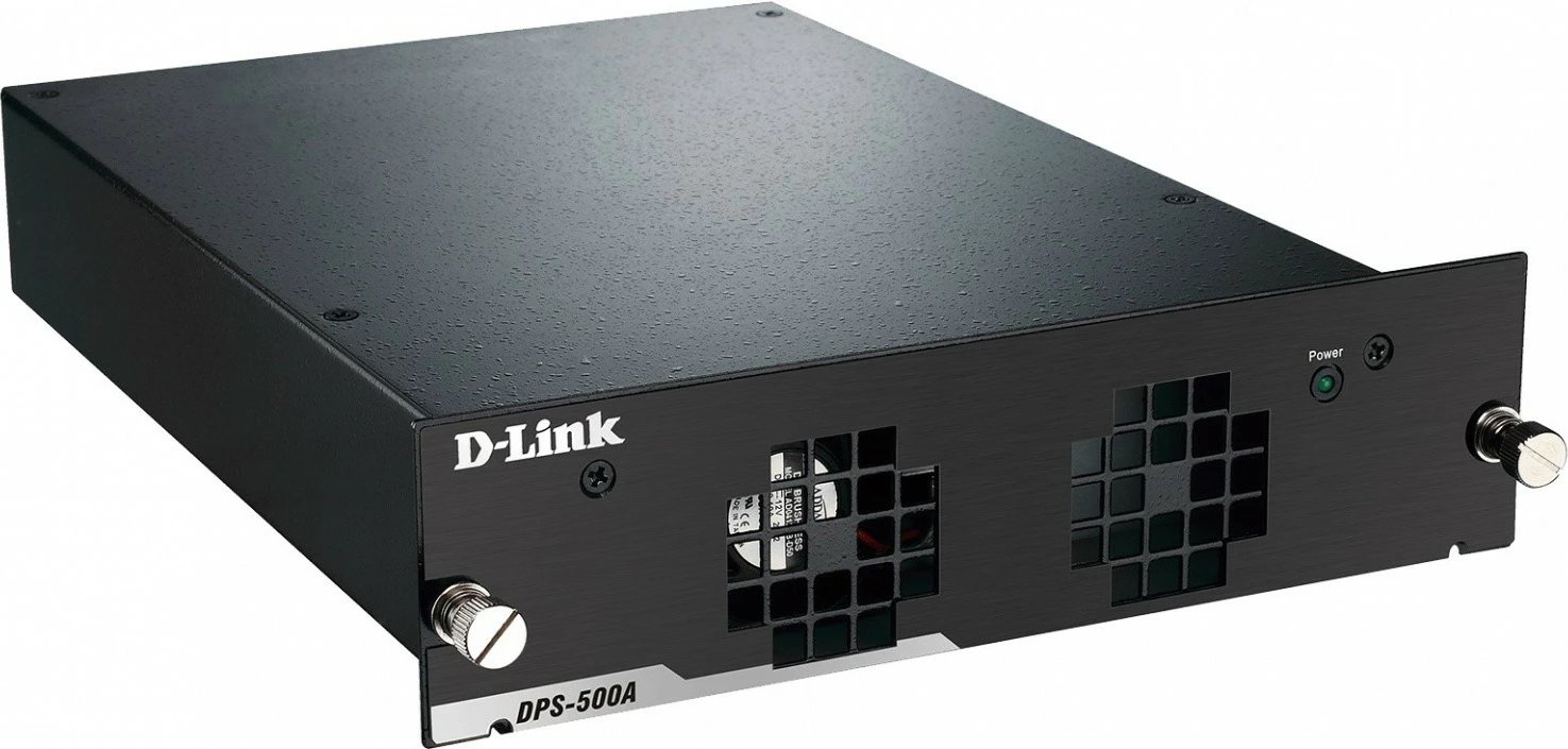 Modul furnizimi rezervë D-Link DPS-500A, 156W, për rack 19 inç, i zi