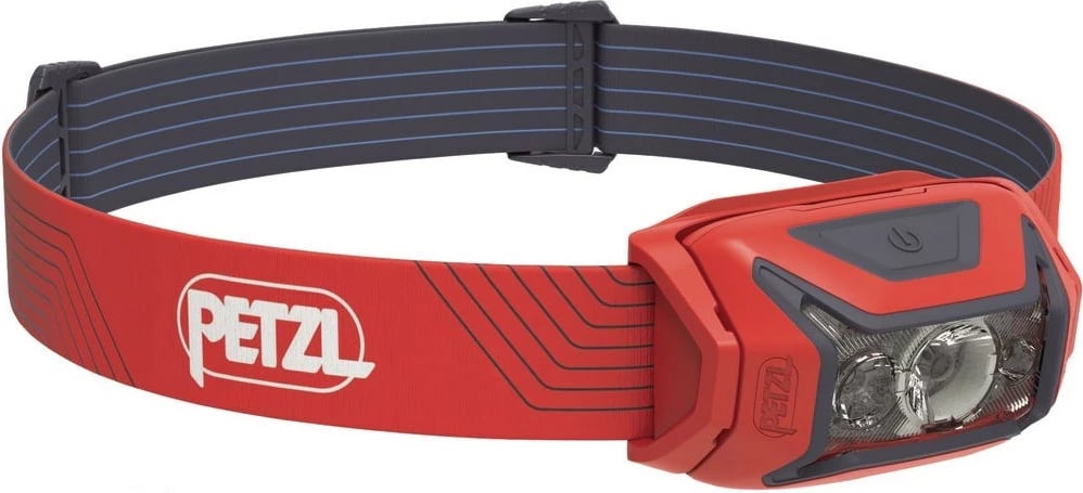 Dritë koke Petzl ACTIK, 450 lm, IPX4, Kuqe