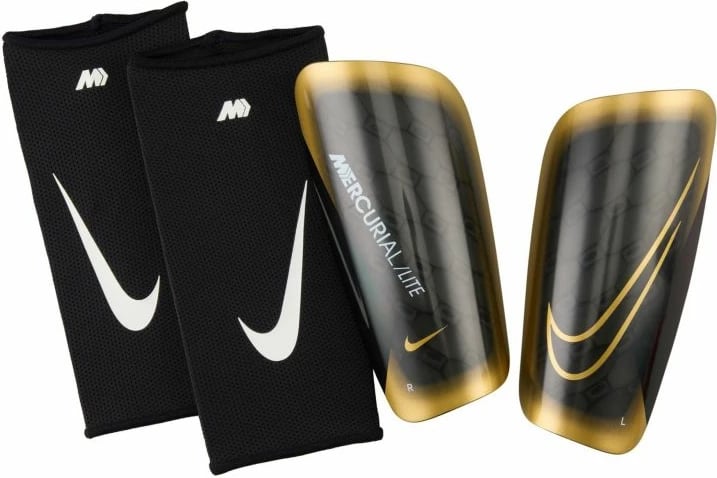 Mbrojtëse për shin në futboll Nike Mercurial Lite, për meshkuj dhe fëmijë, të zeza