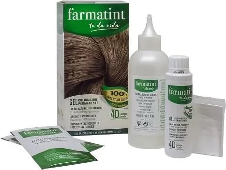 Lyerës flokësh Farmatint Classic 4D uniseks, Castaño Dorado 135ml