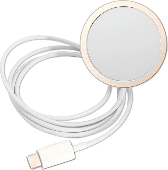 Set mbështjellës Guess Marble Collection me karikues wireless MagSafe për iPhone 14, 6.1", e zezë