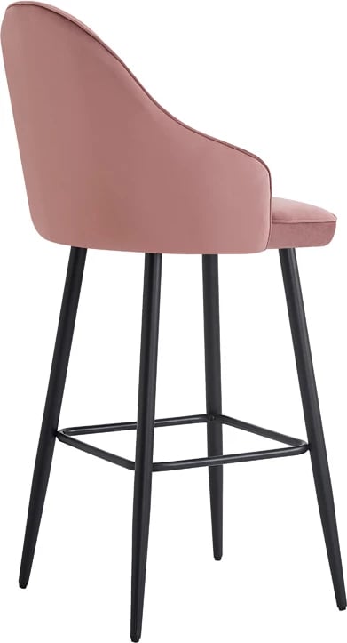 Karrige për bar Velva, ngjyrë mollë e kalbur, 49x63x113cm