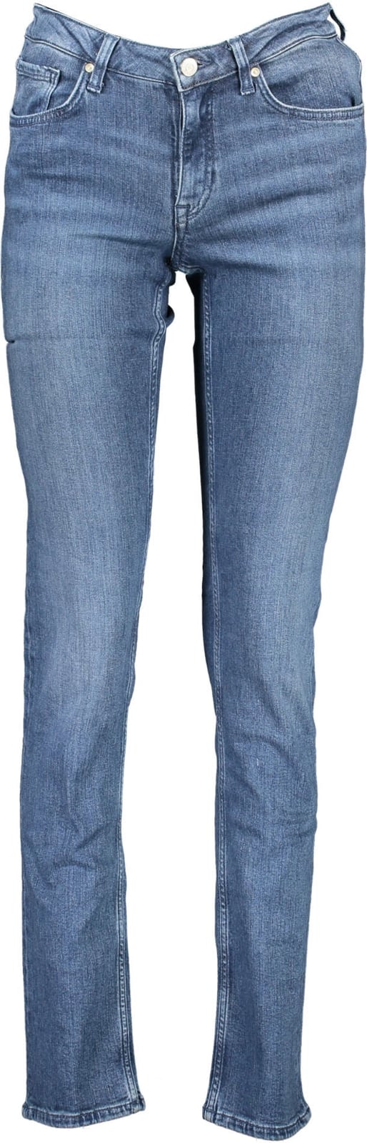 Pantallona xhins për femra GANT Jeans, blu