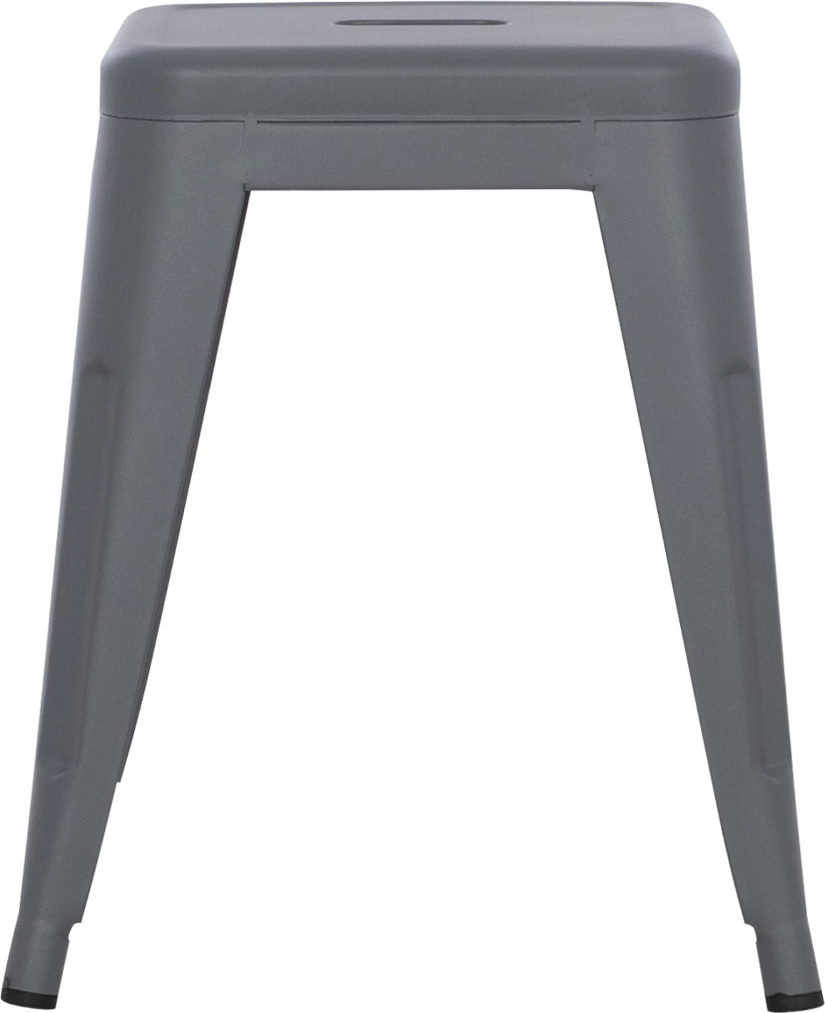 Karrige për bar MELITA FH0096.50 metalike ngjyrë gri mat 39x39x46Hcm.