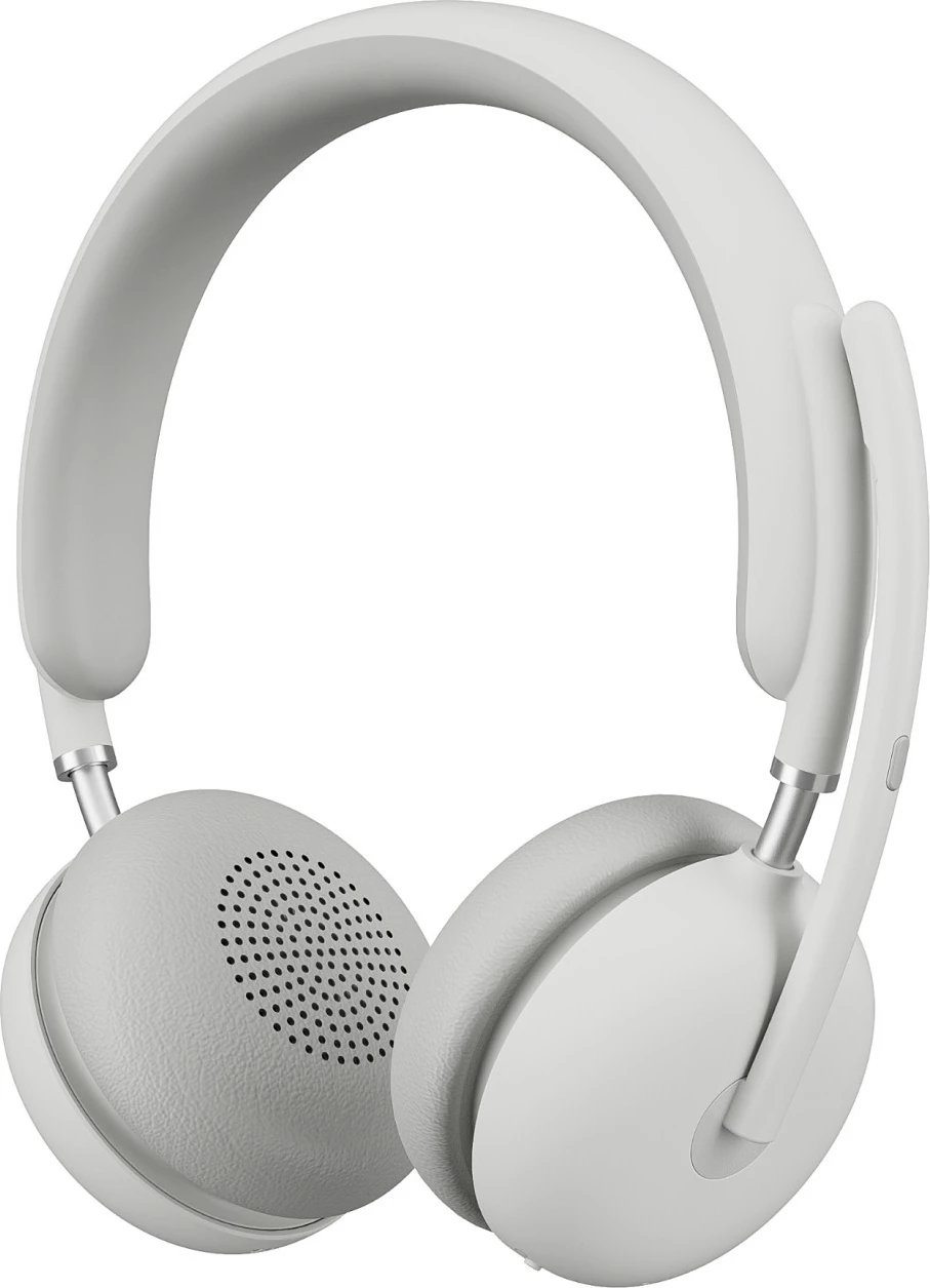 Kufje Logitech Zone Wireless 2 UC, Teams, pa tela, off-white