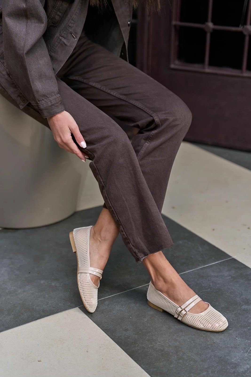 Balerina për gra, Babette Jumeon, MK1340025YR20-001, bezhë