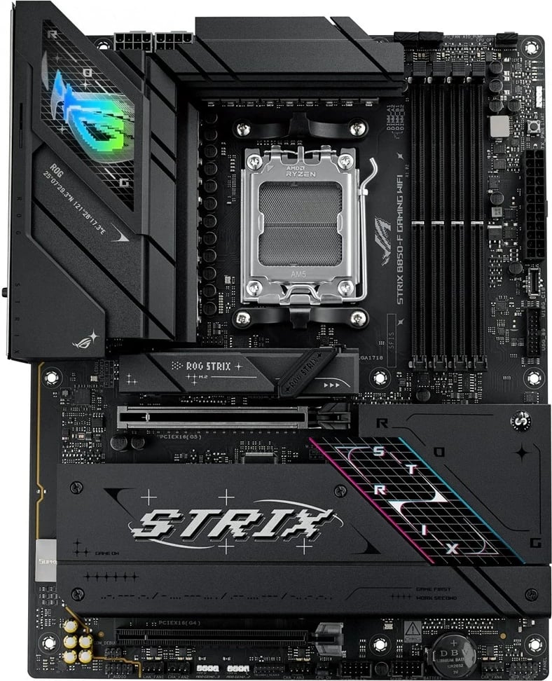 Pllakë amë ASUS ROG STRIX B850-F GAMING WIFI, Socket AM5, ATX, E zezë