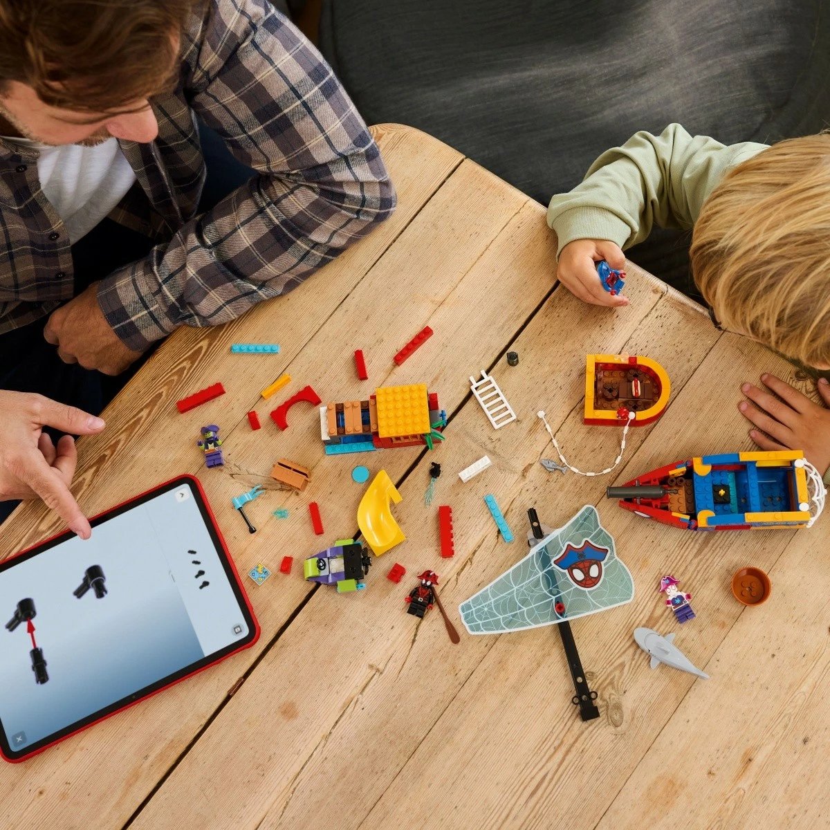 Set blloqe LEGO Marvel, 11208 Team Spidey Pirate Ship, 201 pjesë, 4+