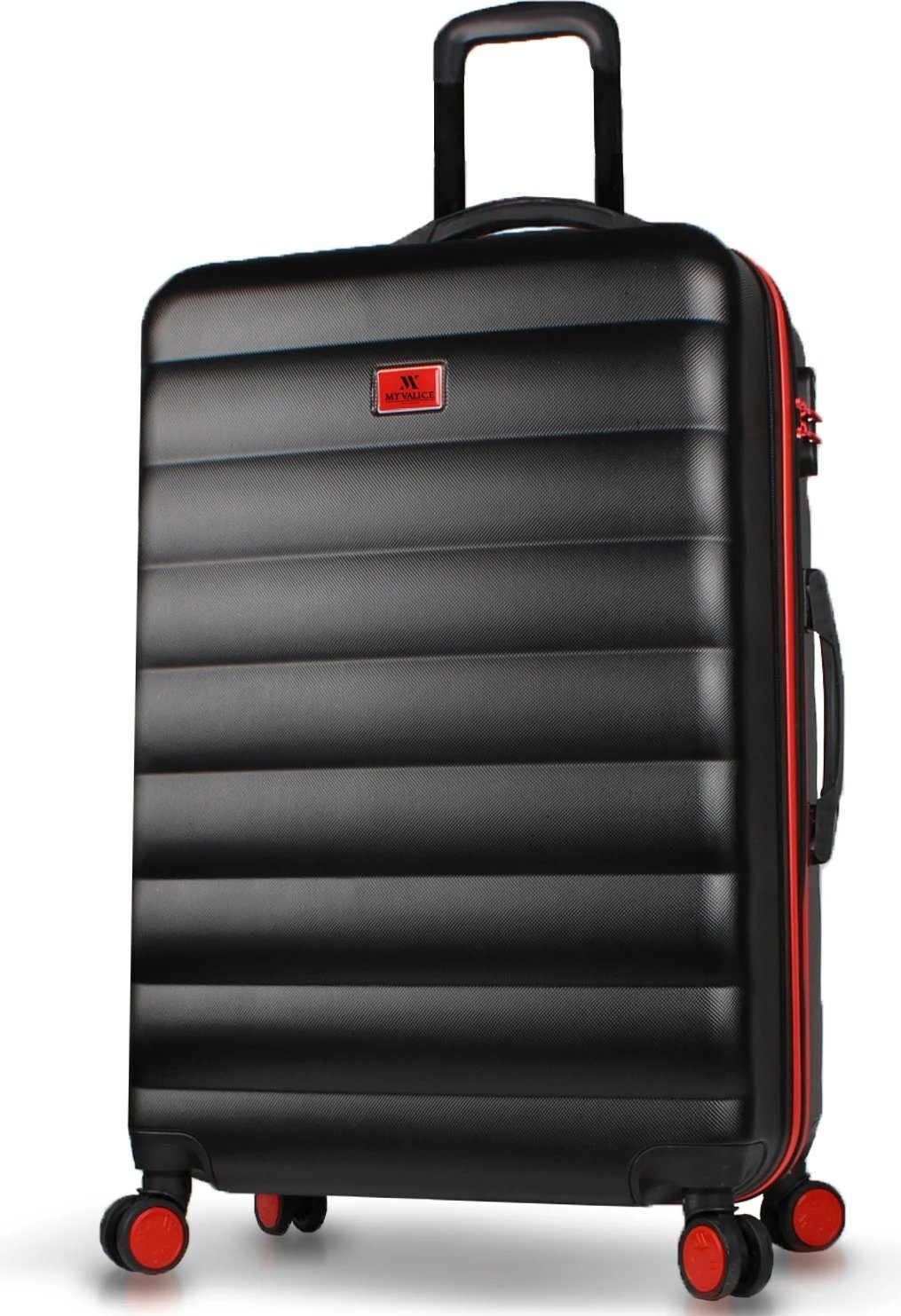 Valixhe udhëtimi Zoozie Bags, 6810, e zezë, e madhe