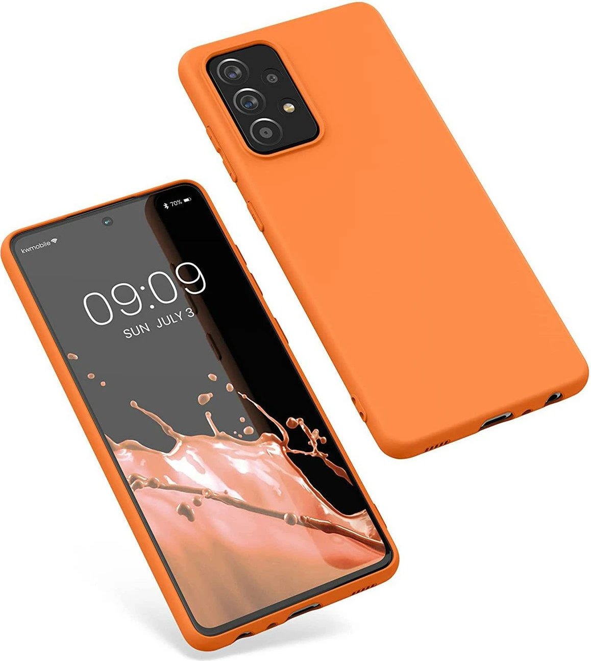 Mbështjellës silikoni Hurtel për Samsung Galaxy A22 4G, rozë