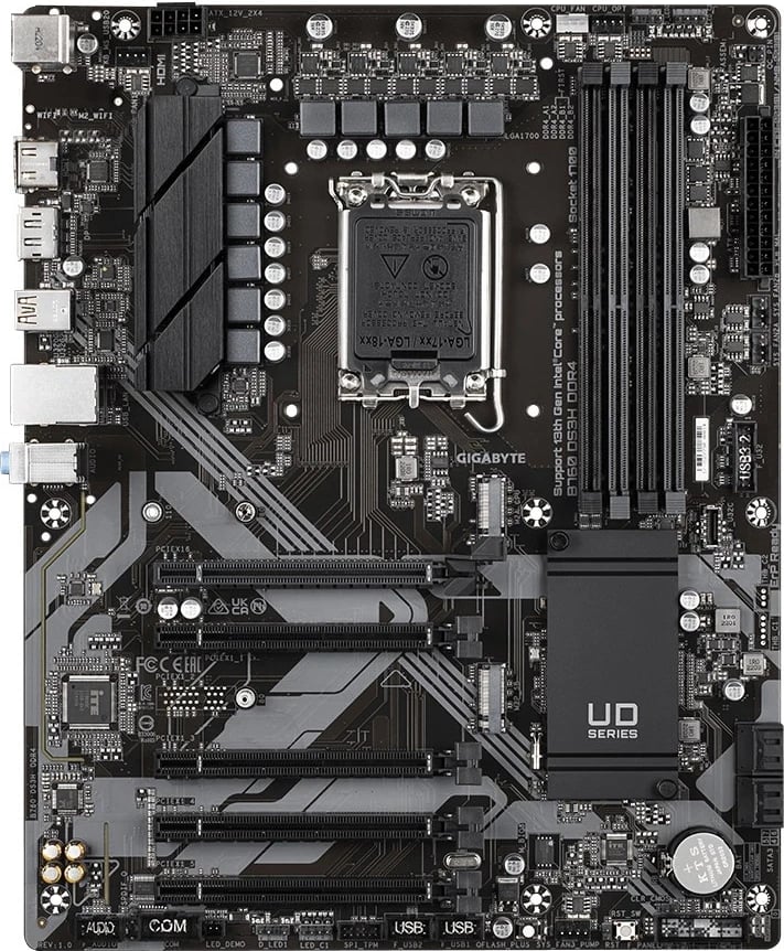 Pllakë amë Gigabyte B760 DS3H DDR4, LGA 1700 ATX