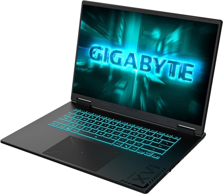 GIGABYTE A16 3VH - Laptop Gaming 16″ FHD+ 165Hz (AMD Ryzen 7 260, RTX 5060 8GB, 16GB RAM, 512GB SSD, Backlit Keyboard, 300 nits)