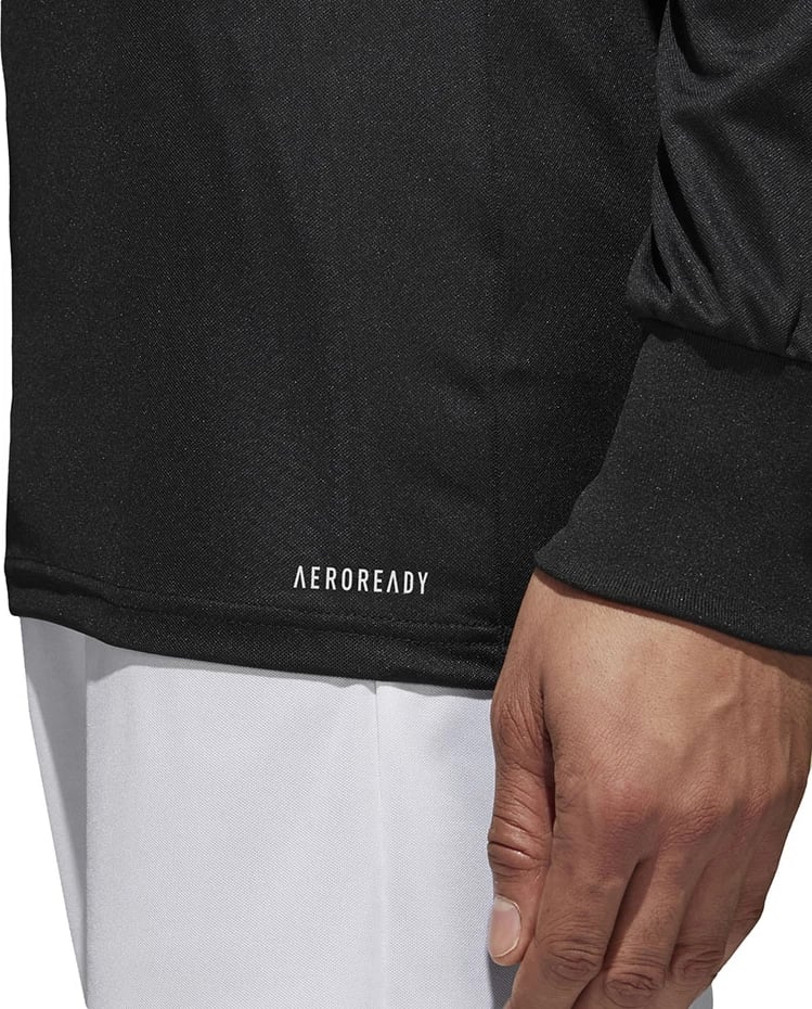 Fanellë portieri për fëmijë adidas, e zezë