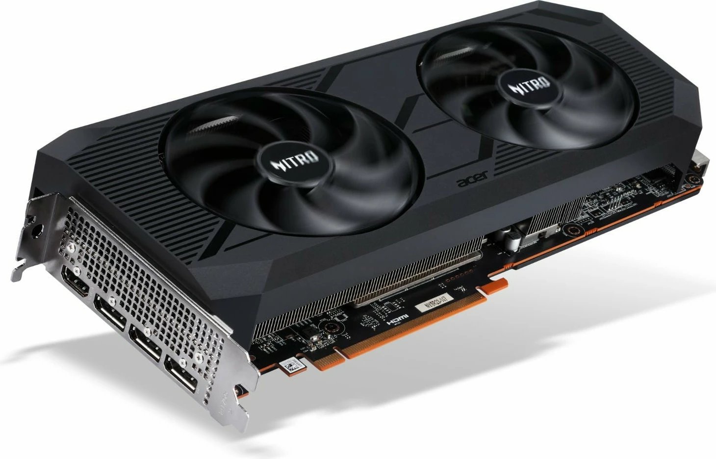 Kartelë grafike Acer Nitro Radeon RX 7800 XT OC, 16 GB, GDDR6, e zezë