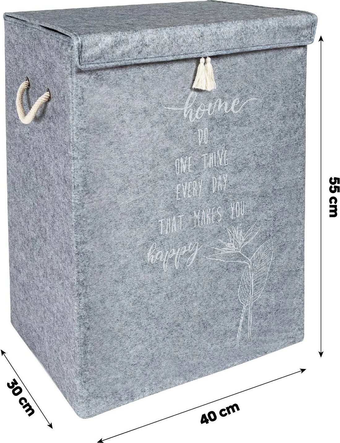 Shportë prej ndjese, ngjyrë gri, Aberto Design, ALS-03488