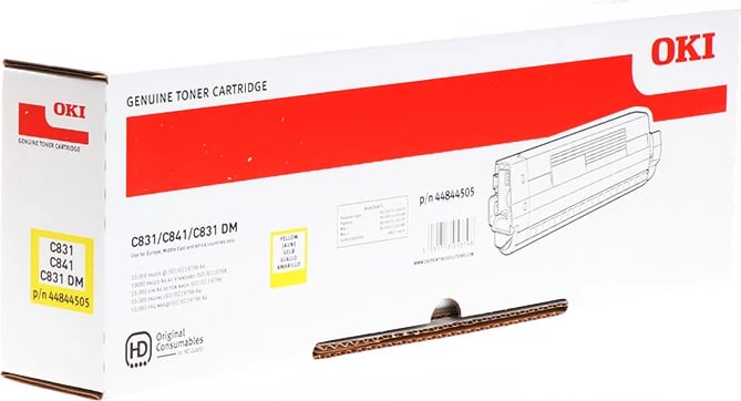 Toner OKI 44844505 rendiment 10000 faqe verdhë