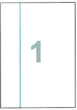 Etiketa vetëngjitëse NEXT 210x297mm 100 fletë A4 të bardha