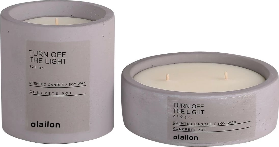 Set qirinjsh (2 copë), Aberto Design, Turn Off The Light