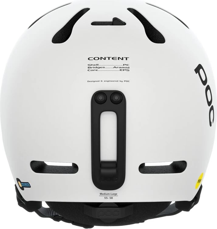 Helmetë sportive POC PC104761036XLX1, për të rritur, e bardhë