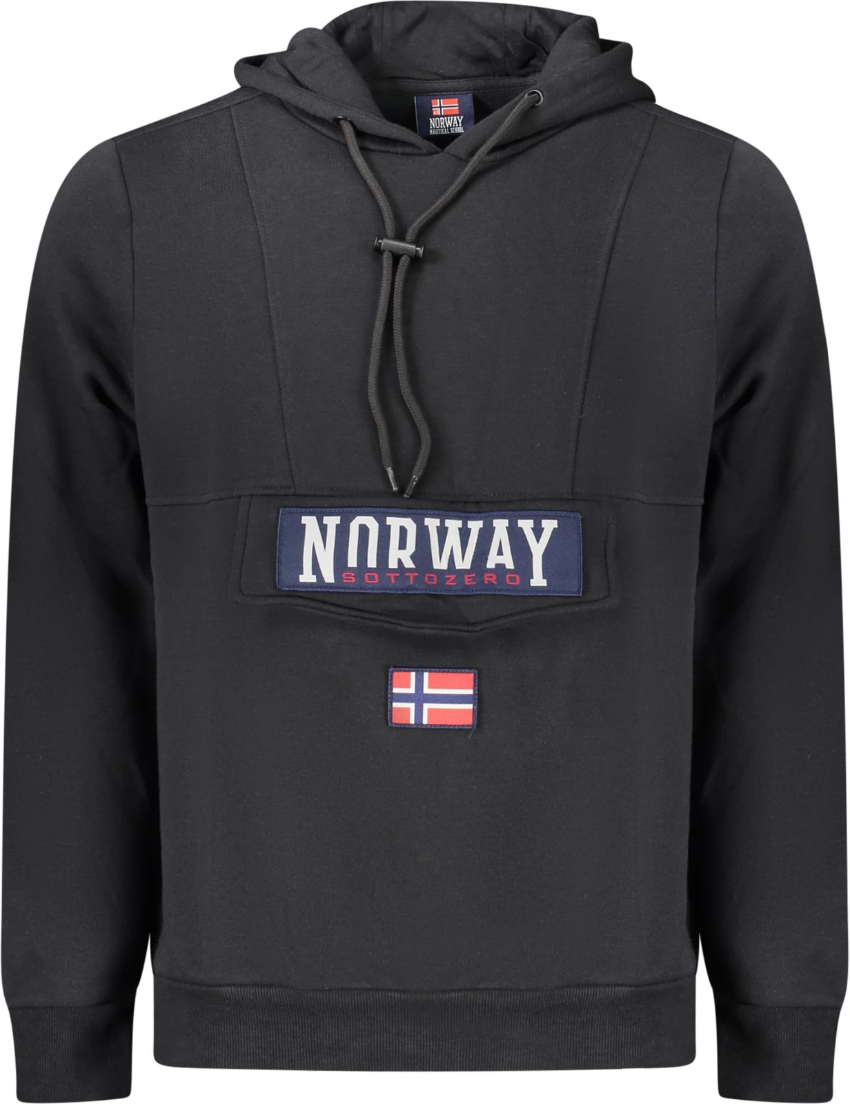 Duks për meshkuj NORWAY 1963 zip, i zi