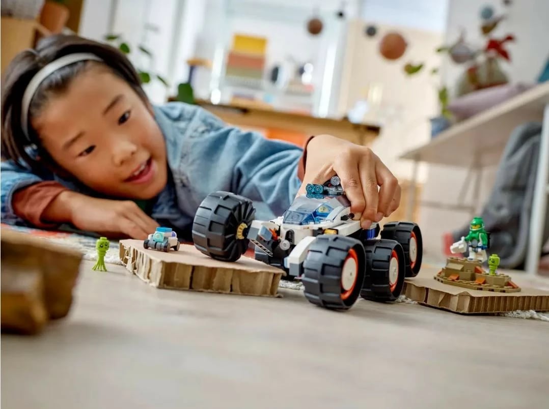 Set ndërtimi LEGO City 60431 Space Rover dhe Eksplorimi i Jetës Hapësinore, 311 pjesë