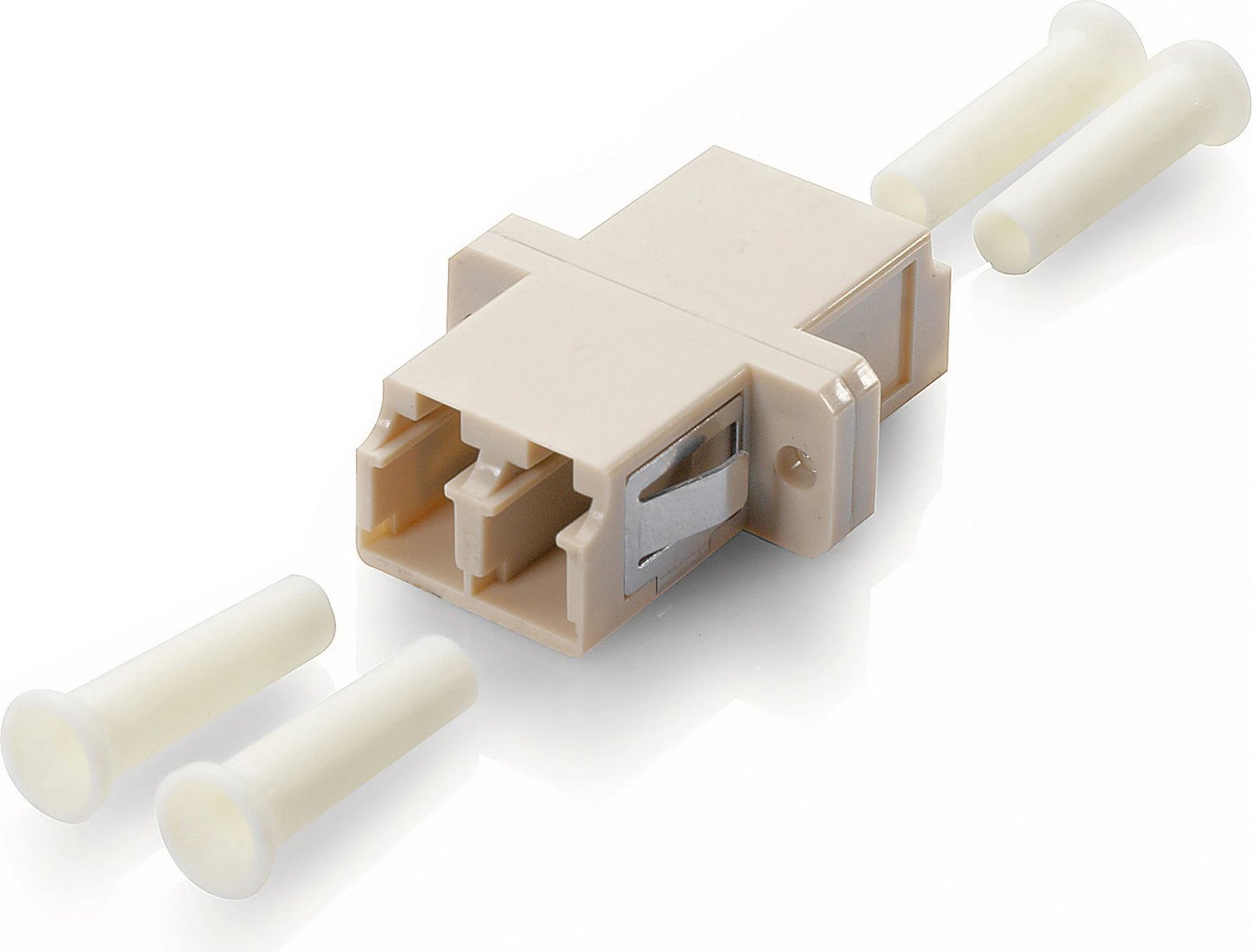 Adapter optik fiberik Equip LC OM3, 12 copë/pako, LC, Bezhë, Multi-mode