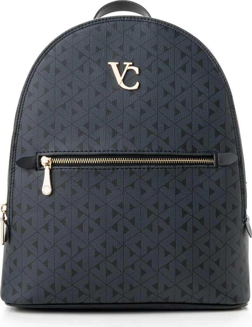 Çantë shpine Vince Camuto, Pescara, monogram, e zezë