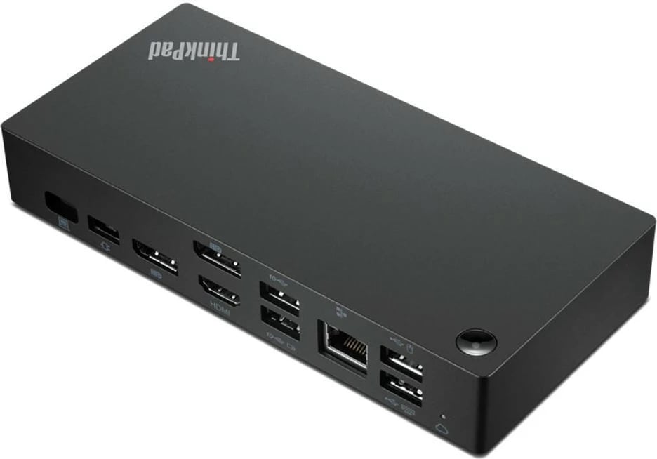 Dock Lenovo ThinkPad Universal USB-C Smart, Thunderbolt 4, 1000 Mbit/s, 4K Ultra HD, e zezë