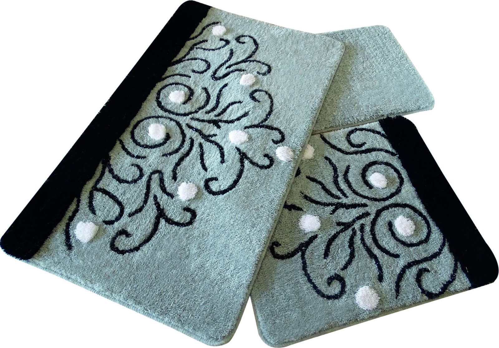 Set tapetash për banjo (3 copë), Mijolnir, Yekta, ngjyrë gri