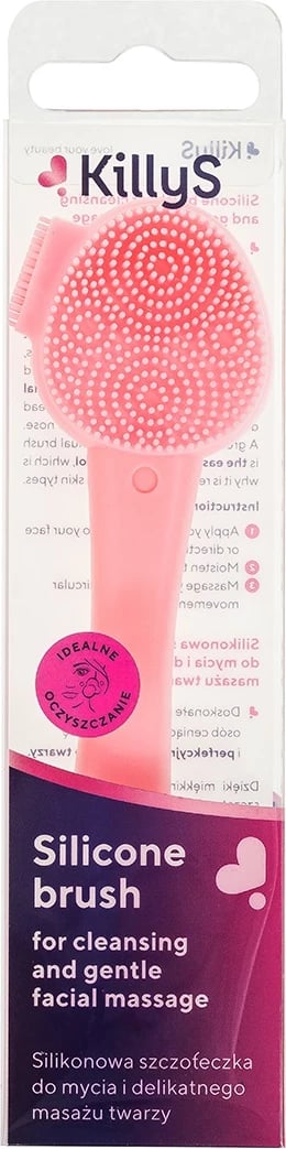 Furçë silikoni për fytyrë KillyS për femra, 1 copë
