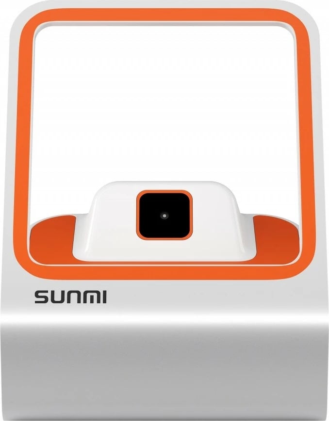 Lexues barkodësh Sunmi C10010039, 1D/QR Code, USB, Portokalli/Bardhë