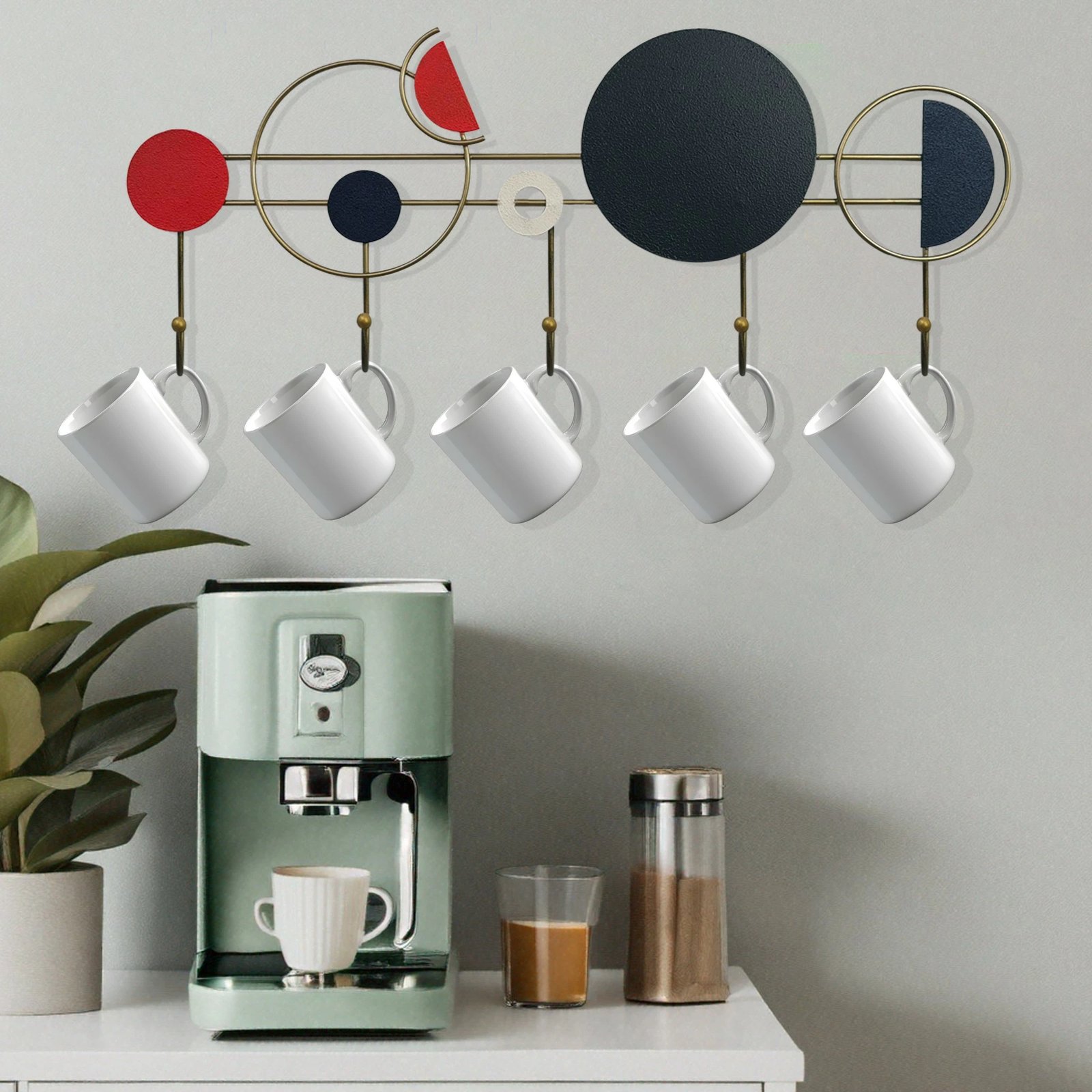 Varëse muri prej metali Wallity, Lydia, shumëngjyrëshe