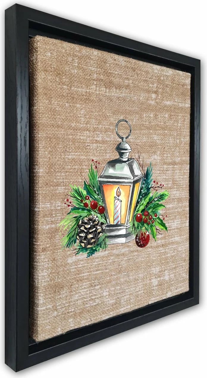 Pikturë dekorative me kornizë, shumëngjyrëshe, Wallity LSJ800966_3646, 36x46cm