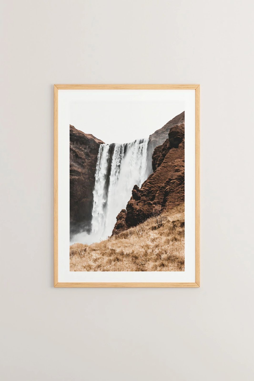 Pikturë dekorative me kornizë, Wallity, Tekhamcerceve40, shumëngjyrëshe, 33x48cm