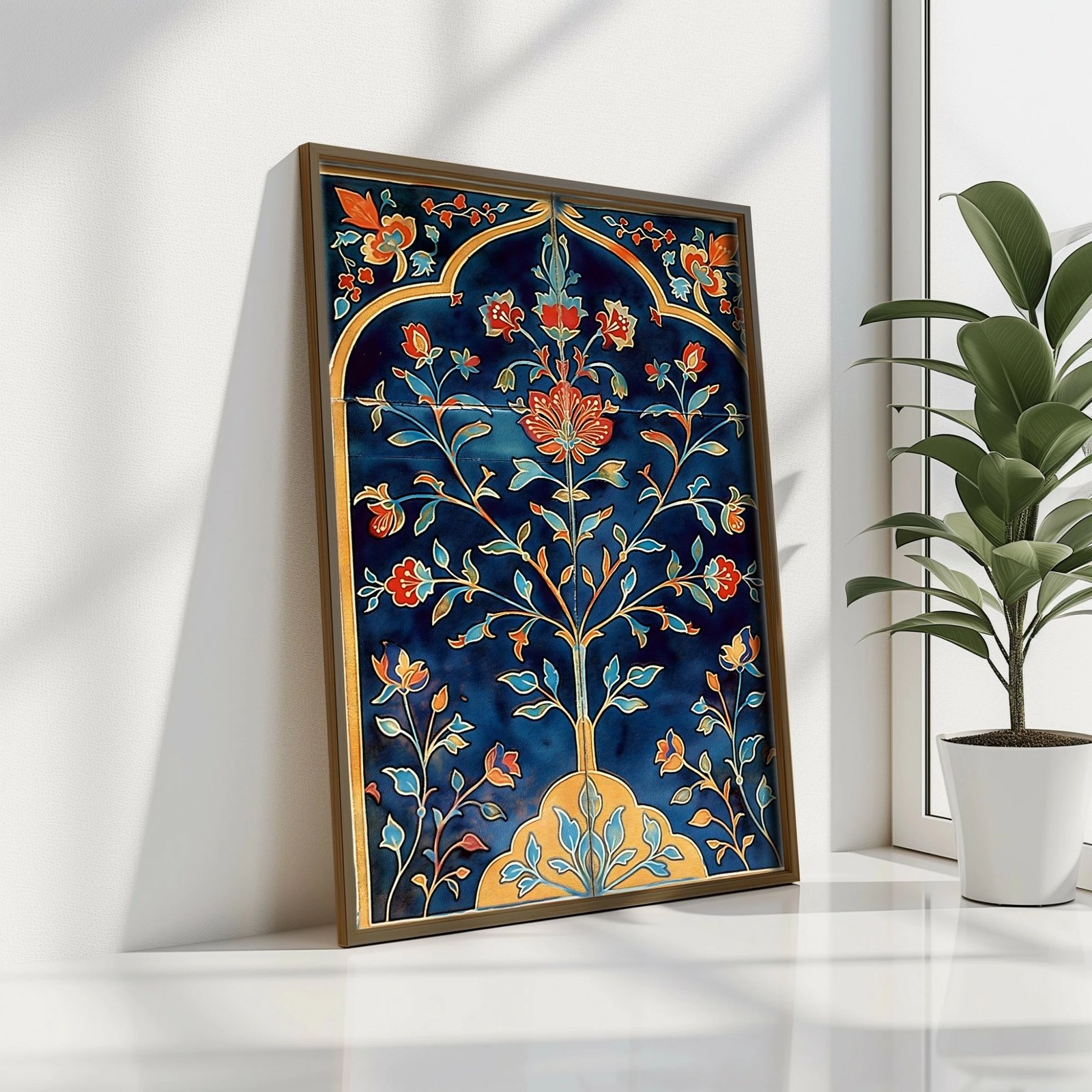 Pikturë dekorative me kornizë MDF, Wallity, GE123-L