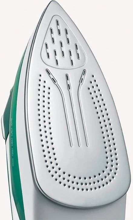 Hekur me avull Severin BA 3261, taban qeramike, 2400 W, Bardhë/Gjelbër