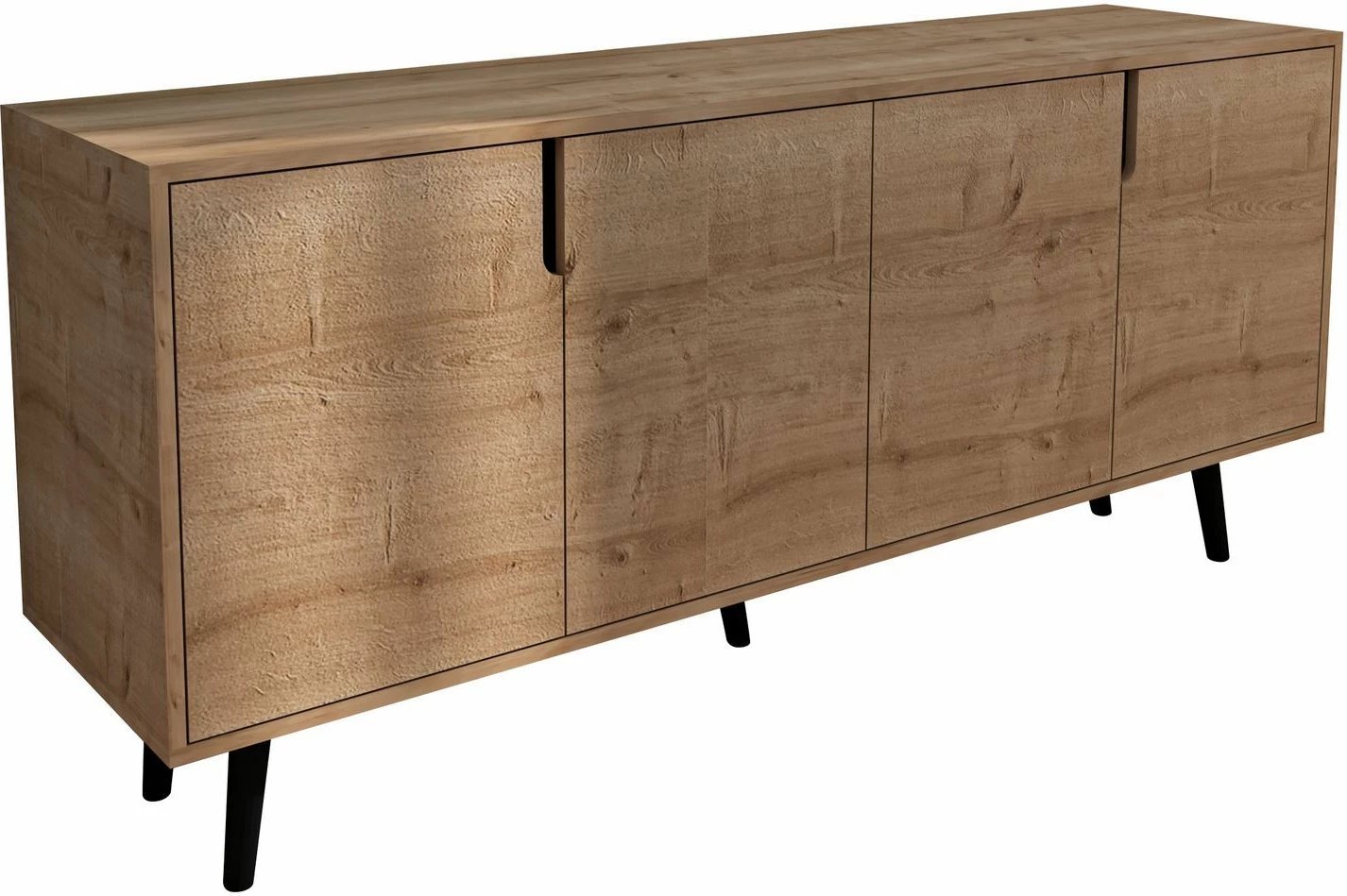 Konsolë moderne Sapphire Oak, Skye Decor, 180cm