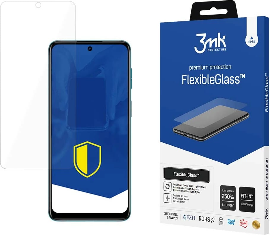 Mbrojtës ekrani FlexibleGlass 3mk Protection për Motorola Moto G42, Transparent