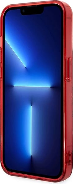 Mbështjellës Guess GUHCP14LHGBNHR për iPhone 14 Pro 6.1", Bandana Paisley, Kuq