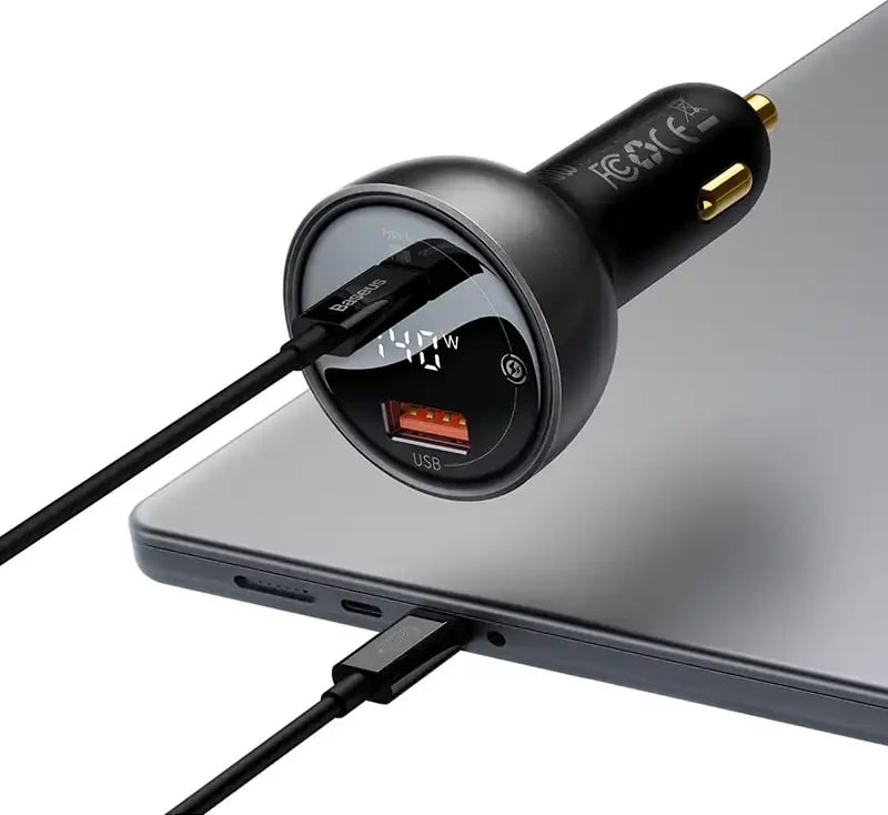 Karikues veture Baseus Superme Display CGZX070001, 140W, USB-A/USB-C, i zi