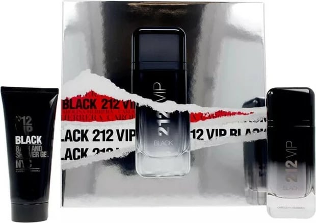 Set Carolina Herrera 212 Vip Black: Eau De Toilett